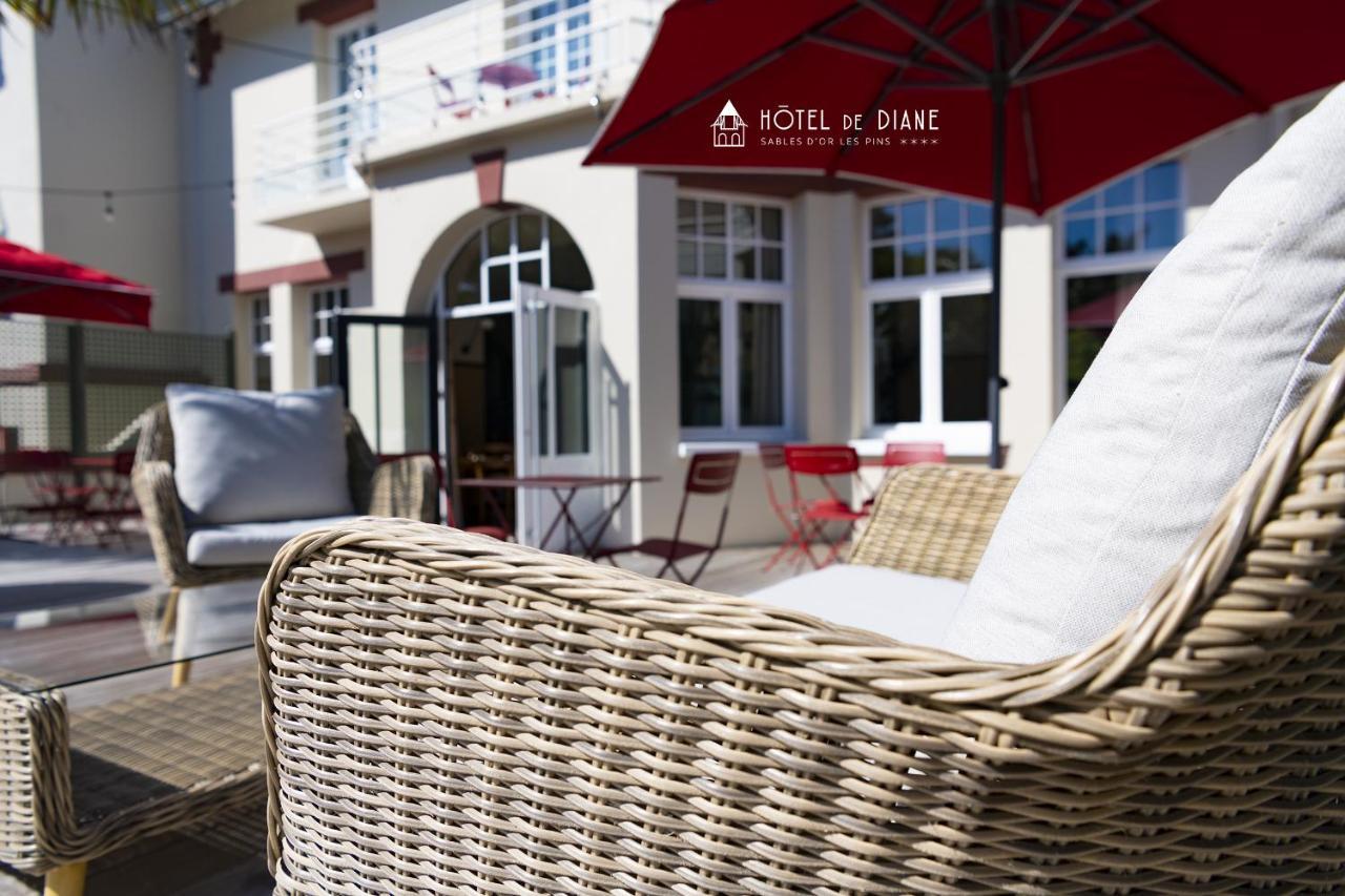 Hotel De Diane Sables-d'Or-les-Pins Exterior photo